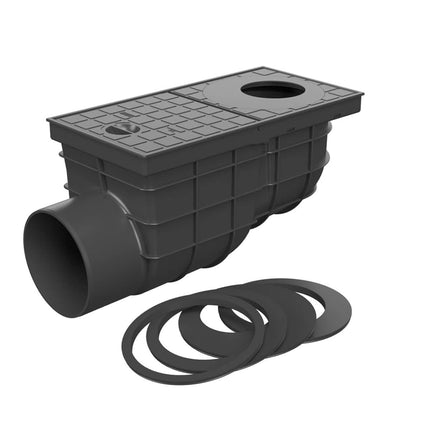 Rain gully rain pipe drain rainwater drain DN 110 (325-D)