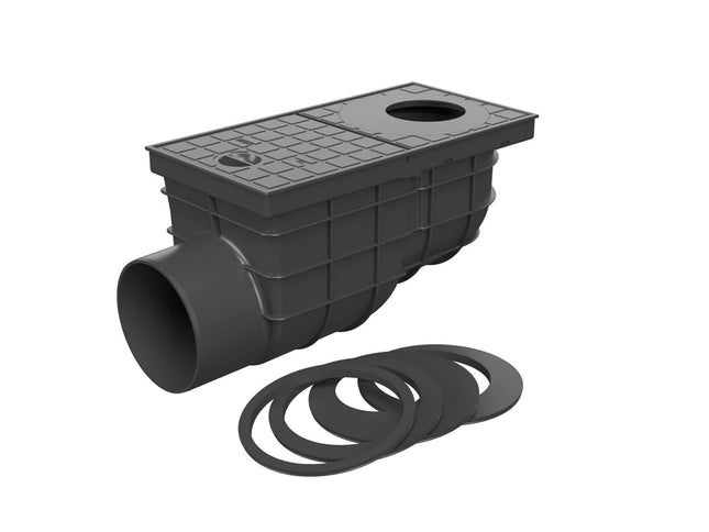 Rain gully rain pipe drain rainwater drain DN 110 (325-D)