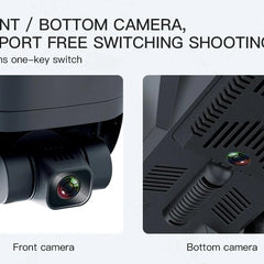 LUXWALLET Ai-Fly² GPS Professional Drone - Obstacle Detection - 4K Camera + Zoom - Gimbal - 5G WiFi FPV - 1.2KM Range - 2X Battery