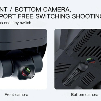 LUXWALLET Ai-Fly² GPS Professional Drone - Obstacle Detection - 4K Camera + Zoom - Gimbal - 5G WiFi FPV - 1.2KM Range - 2X Battery