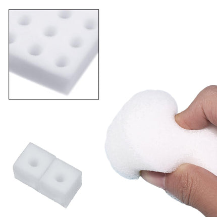 Zasvec Hydroponic Sponge 200 Pieces Greenhouse Garden Tool Seedling Sponges Hydroponic Sponges Hydroponic Grow Kit Hydroponic Sponge for Plant Growth 25 * 25 * 25mm