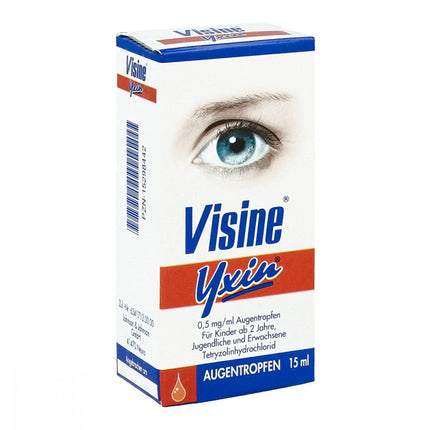 Johnson &amp; Johnson VISINE Yxin 0.5 mg/ml eye drops 15 ml