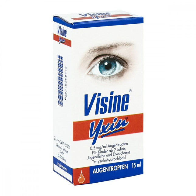 Johnson &amp; Johnson VISINE Yxin 0.5 mg/ml eye drops 15 ml