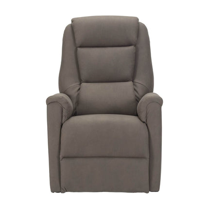 Sime ES-2 ADJUSTABLE electric recliner Zero Gravity, 2 motors, independently adjustable backrest and footrest, 2 wheels, non-deformable seat, elephant skin, electric recliner, dove grey