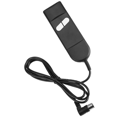 Annadue Hand Switch Control Panel Switch Hand Control with 2 Buttons 5 Pin for Electric TV Chair Recliner Lift Chair Main Office Chairs Recliner Chair Deck Chair