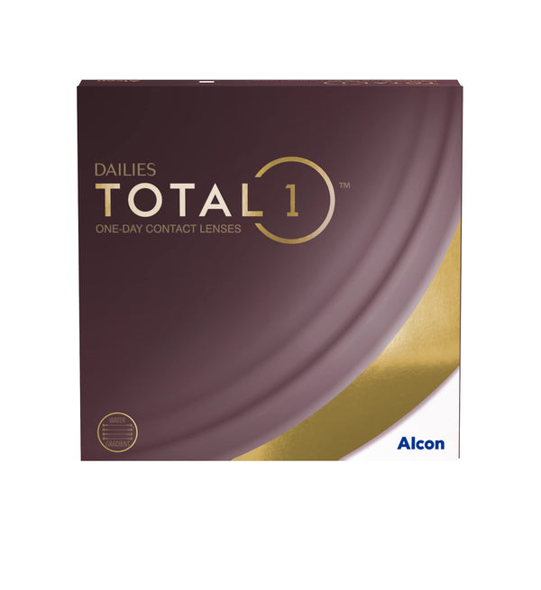 Dailies Total 1 Daily Soft Contact Lenses | 90 pieces | BC 8.5 mm | DIA 14.1 mm | -02.50 diopters