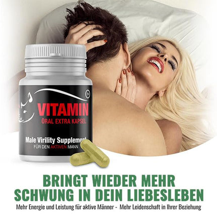 🆄🅽🆂🅴🆁 𝗧𝗜𝗣𝗣: Blue Capsules 10 Capsules | Extra strong for active men | Libido Booster with Ashwagandha, Red Ginseng, Maca | Plantapax Germany