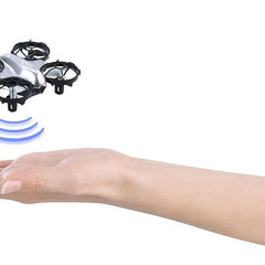 Simulus children's drone: mini quadcopter, remote control, gesture control, obstacle sensors (drone for children, remote-controlled toy, remote controls)