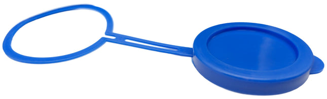 3x Replacement Lids for Urinal Bottles - 1000 ml Urinal Bottles - Blue Lid, Heat-Resistant - Ideal for Theracaso Urinal Bottles (3x Replacement Lids Blue)