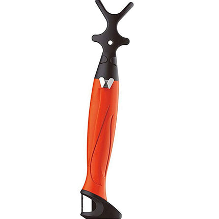 toothbat WOW dental floss holder for perfect mouth and tooth cleaning, interdental cleaning, oral hygiene, health care (orange)