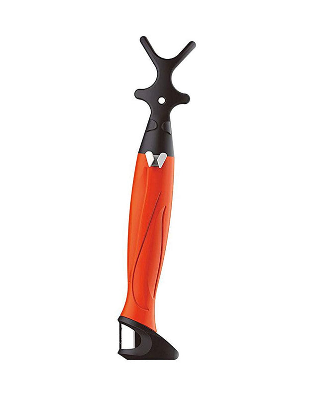 toothbat WOW dental floss holder for perfect mouth and tooth cleaning, interdental cleaning, oral hygiene, health care (orange)