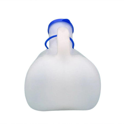 Urinal Bottle For Women And Men, 1000ML Portable Emergency Urinal Toilet with Carrying Handle Travel Camping On The Go Outdoor Car Travel Mobile Toilet For Men/Women/Children
