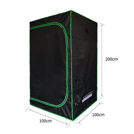 Mucola indoor greenhouse 100x100x200cm grow cabinet grow tent indoor grow tent breeding tents breeding cabinet plant breeding year-round plant, light-tight and waterproof