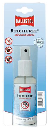 Stichfrei Pump Spray, 100 ml, in an environmentally friendly cardboard blister