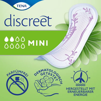 TENA LADY Discreet pads mini 6x30 pieces