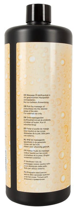 Flutschi Orgy-Oil – seductive massage oil for women and men, water-soluble and easy to wash off, skin-friendly, 1l