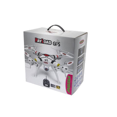 Jamara 422024 Payload GPS Drone Altitude Coming Home, Position Hold, Compass, LED direction indicator and low voltage warning, 3 flight modes up to 40 km/h, rotor blade quick change system