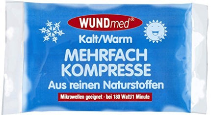 Wundmed reusable cold/warm compresses, 10 pieces, 8.5 x 13 cm, thermal compress, thermal compresses, thermal compress, white, modern, pack