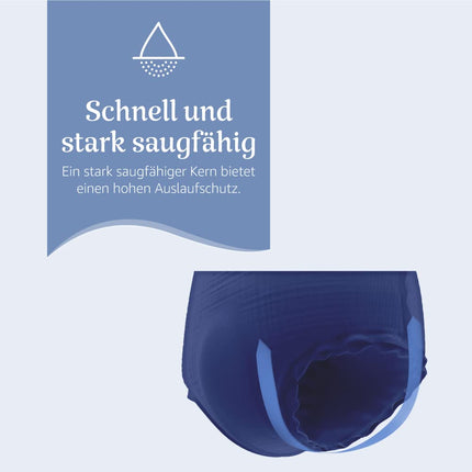 Amazon Basic Care Men's Pants Plus Large – 4 Packs of 7 (28 Pants), Blue