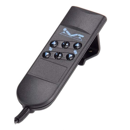 Bed motor hand control for Okimat II for Okin refined hospital beds