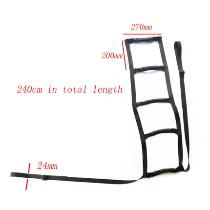LIKEUDO Adjustable Bed Riser Assist for Elderly and Disabled Patients - Auxiliary Handle with Pull-Up Rope Lifter