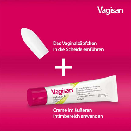 Vagisan Day/Night Cream 1000 Combi, 1 P