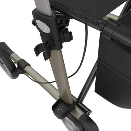 FabaCare stick holder, walking stick holder especially for the rollators FabaCare and Mobilex Leopard, Gepard, Buffalo and Lion