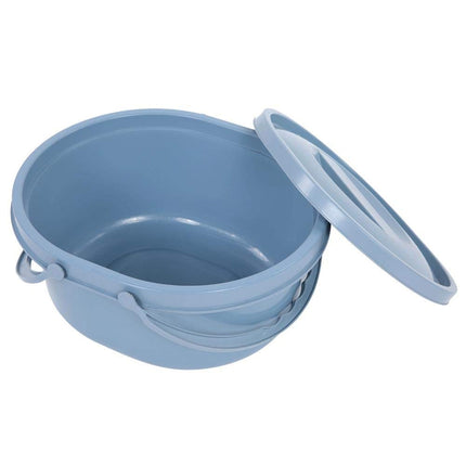 Commode chair Folding toilet seat Ergonomic seat with armrests Shower chair with bucket Bedside table Commode chair with toilet arm and non-slip foot base, ideal for elderly disabled people