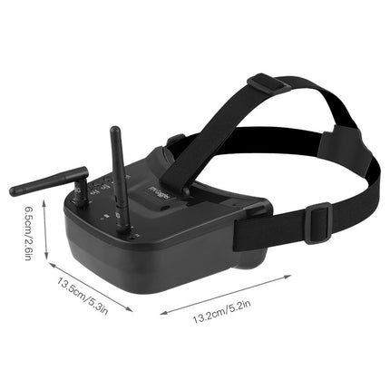 VGEBY FPV Goggles, 3 inch 480 * 320 Display 5.8G 40 Channels Mini FPV Goggles Built-in 3.7V 1200mAh Battery for FPV Drone Quadcopter