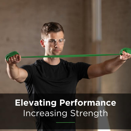 Theraband Resistance Bands Set, Resistance Bands for Exercise, Physical Therapy, Work-Outs/Gym, Strength Train at Home, Color Coded by Resistance