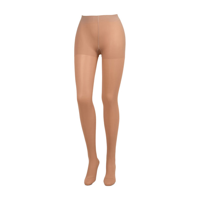Compressana Calypso 140 denier - fine knit support tights - virtually opaque, fine and smooth mesh pattern - effective support with 15-18 mmHg compression (Support Class 3) - 1 pair