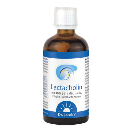 Dr. Jacob's Lactacholin 100 ml I for metabolism, liver and nerve function¹ I fruity-sweet I with choline I sugar-free I 66 servings