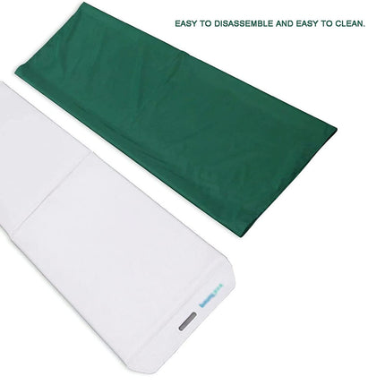 MYDLO Patient Transfer Rolling Board Transfer Foil Sheet Side-Folding Reusable Flat Sheet Lightweight Easy to Carry Patient Transfer Reversible