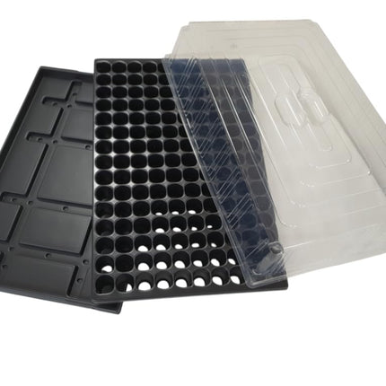 Quickpot stable cultivation plate with 150 planting holes + saucer QP-150R + cover lid cover protective cover