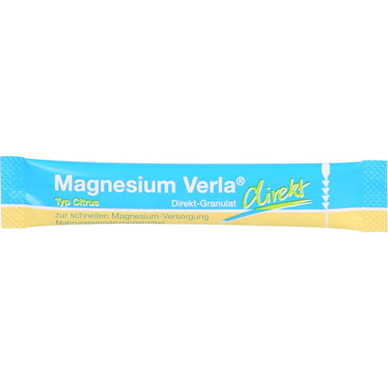 Verla-Pharm Arzneimittel GmbH &amp; Co. KG Magnesium Verla direct Citrus Direct Granules, 60 sachets