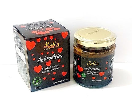 Sahmeran 240G Black Edition SAHMERDAN Aphrodisiac MACUN Herbal Paste