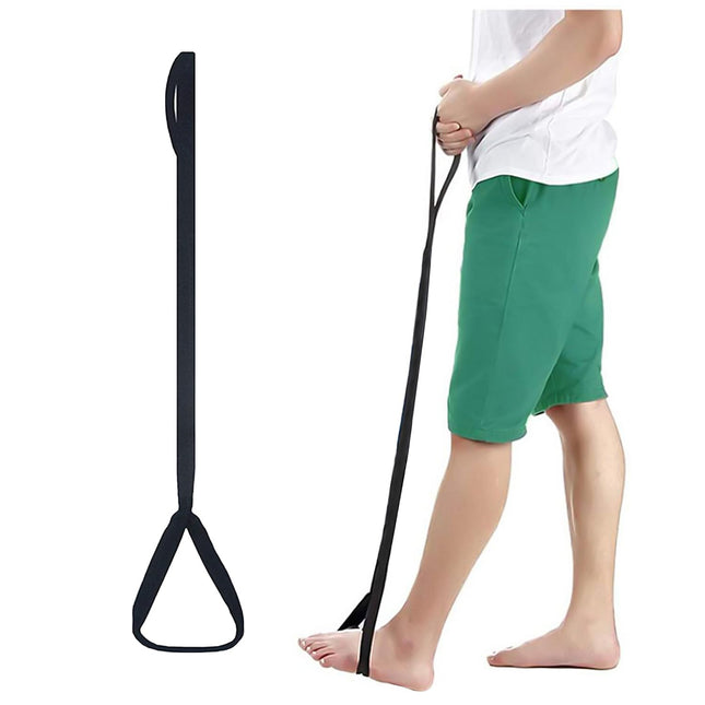 1 piece black leg lifting aid belt, leg lifting aid, mobility aid for the elderly, foot lifting belt, leg mobility aid, leg lifting aid