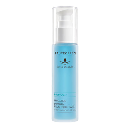 Dewdrop Hyaluron Serum (50 ml) – Natural Moisturizing Serum - Hyaluronic Acid &amp; Aloe Vera – Instant smoothing effect for a fresh, supple complexion – Intensive care for radiant skin