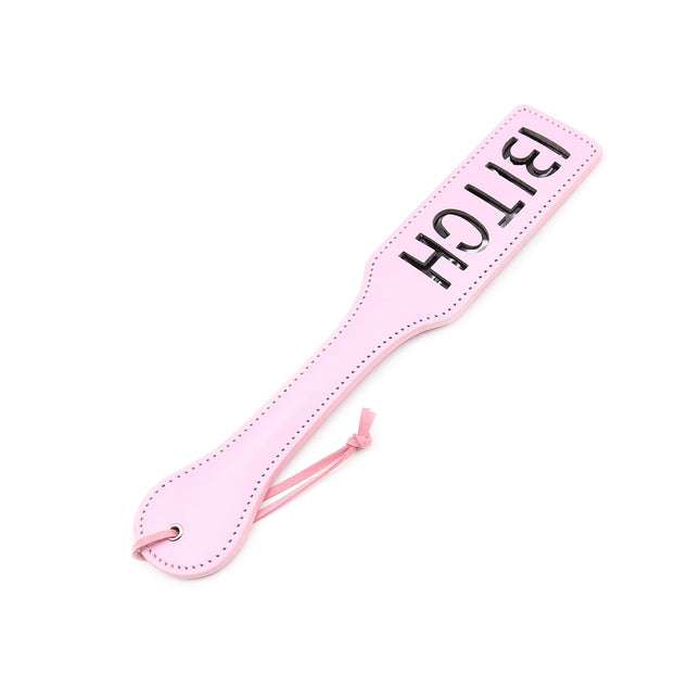 Paddle Sex SM, Leather Paddle Flogger Whip Erotic, BDSM Whip, Sex Toy Paddle for Couples (Pink)