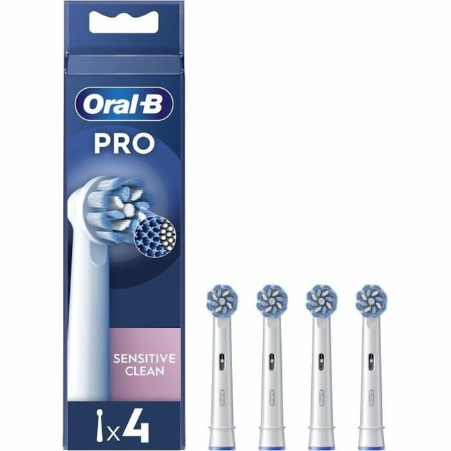 Oral-B Pro Sensitive Clean brush heads for electric toothbrushes, 4 pieces