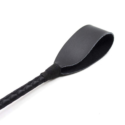 Rapidly Riding Whip Long Wooden Whip Rattan Erotic Sex Crop Flirting Sex Toy for BDSM Bondage (Long 30cm)