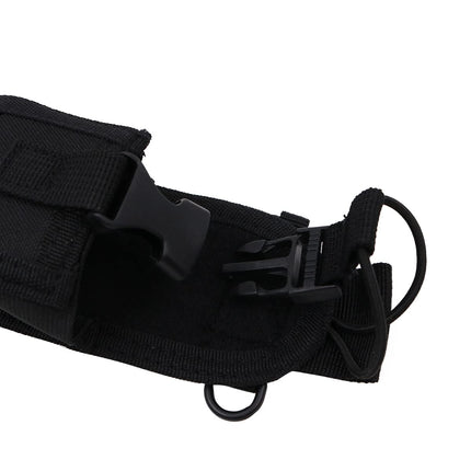 Tiardey MSC-20D Walkie Talkie Two-Way Radio Mount Holster, Portable Walkie Talkie Nylon Belt Bag with Adjustable Shoulder Strap
