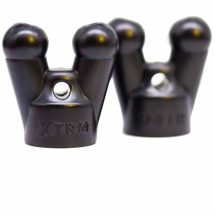 xleathers XTRM SNFFR the sensational aroma amber bottle screw-on attachment for your bottle (Set Double Small + Double Large Black); Number of pieces: 1, 1.0 pieces
