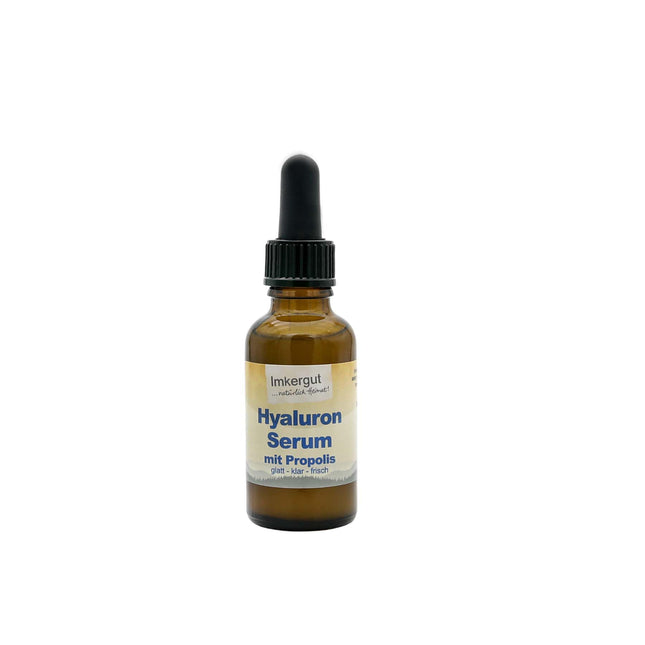 Hyaluron Propolis Serum, pipette bottle, 30ml, beekeeping product, facial serum for impure and mature skin, smoothes and clarifies