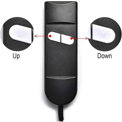 Pasotim -Remote control for armchair, 5-pin, 2 buttons, for Okin Limoss Pride – Elbow