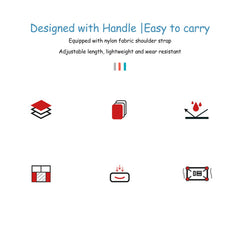 EVTScan Drone Carrying Case for Avata Goggles V2 – Carrying Case Storage Portable Travel Bag for Avata Goggles V2 Accessories
