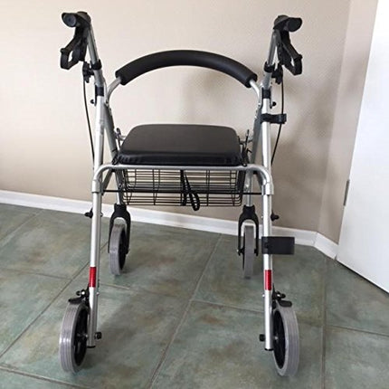 Trendmobil lightweight rollator LR 56 only 6.7 kg rollator including basket and stick holder - puncture-proof PU tires