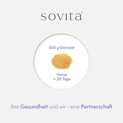 Sovita Lecithin Granules | Natural Soy Phospholipid | For Cell Health &amp; Energy