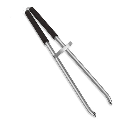 EJG 92 cm Long Commercial Garbage Grabber, All-Purpose Grabber, Lightweight Aluminum &amp; Rustproof, Trash Tongs, Waste Collection Garden Grabber Plogging for Garbage Collection (Black)