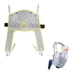 Mierty Patient Lifter Sling, Stair Slide Transfer Belt, Patient Lift Stair Board, Mesh Toilet Sling